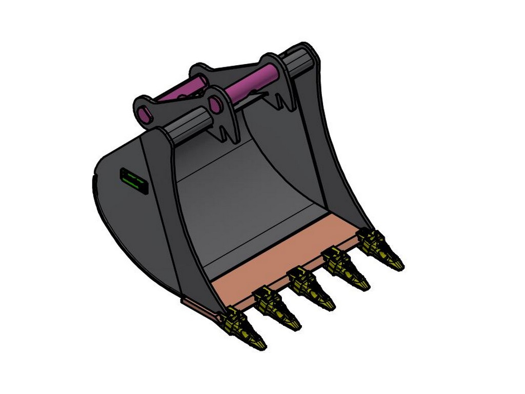 CAZO EXCAV TRASTEEL 600 mm - ACOP. LEHNHOFF SW03